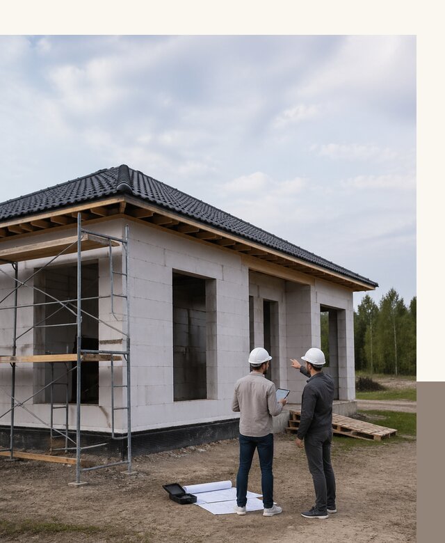 Проектирование одноэтажных домов из газобетона в Сосногорске